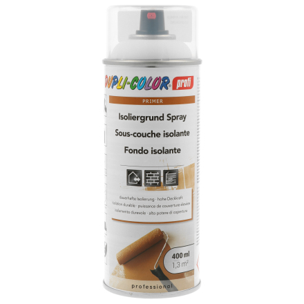 fondo isolante spray professionale