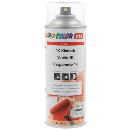 vernice trasparente 1K professionale