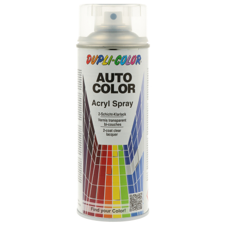 VERNICE TRASPARENTE A 2 STRATI A SPRUZZO AUTO COLOR