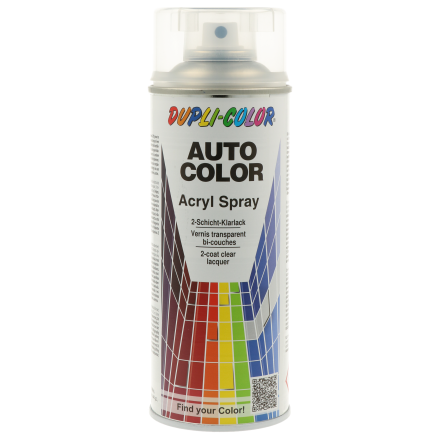 VERNICE TRASPARENTE A 2 STRATI A SPRUZZO AUTO COLOR